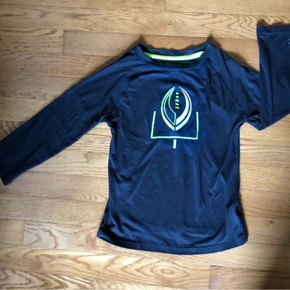 Champion C9 Duo Dry big Boy’s Long Sleeve Football Graphic T-Shirt - Picture 8 of 16